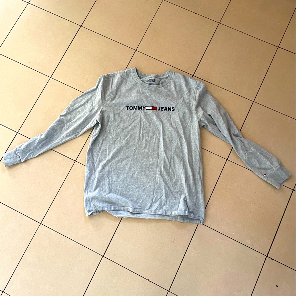 Tommy Jeans Long Sleeve T-Shirt/cotton /Mens Large